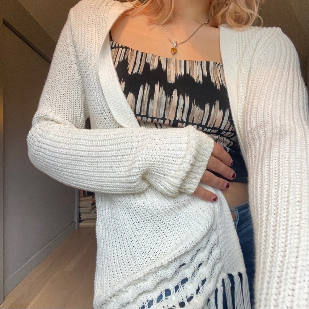 White/ Cream Caridgan